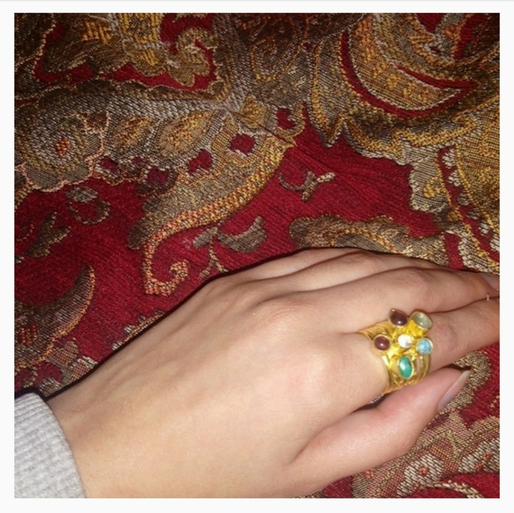Stone crystal ring - Picture 2 of 4